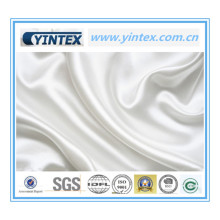 Manufactory Venta caliente suavemente y suave 100% seda Tejido-Blanco
